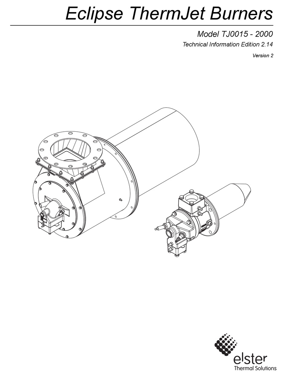 ECLIPSE THERMJET TJ0015 2000 BURNER TECHNICAL INFORMATION ManualsLib