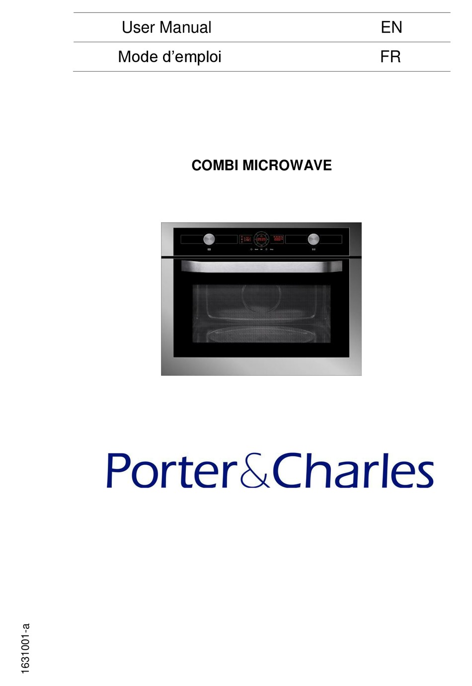 PORTER & CHARLES SPPS60TM MICROWAVE OVEN USER MANUAL ManualsLib