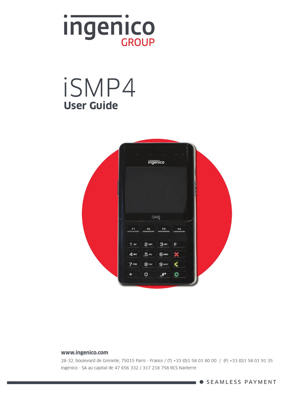 INGENICO ISMP4 USER MANUAL Pdf Download | ManualsLib