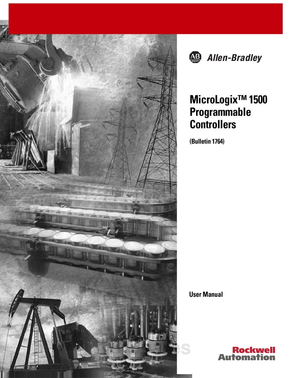 ALLENBRADLEY MICROLOGIX 1500 CONTROLLER USER MANUAL ManualsLib