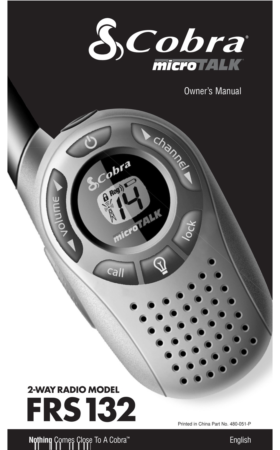 COBRA MICROTALK FRS132 TWOWAY RADIO OWNER'S MANUAL ManualsLib