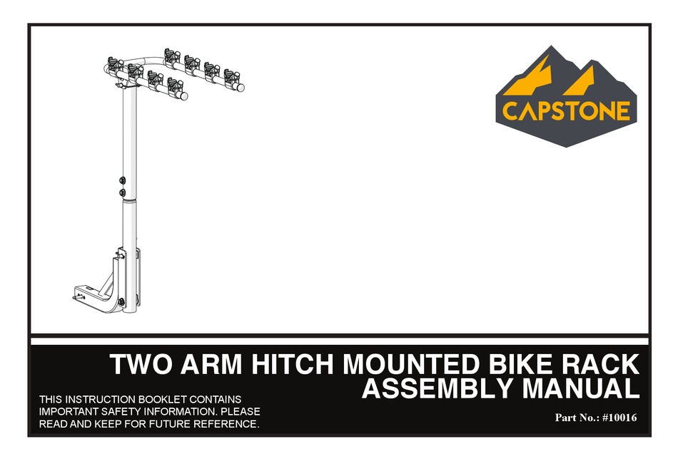 CAPSTONE 10016 ASSEMBLY MANUAL Pdf Download ManualsLib