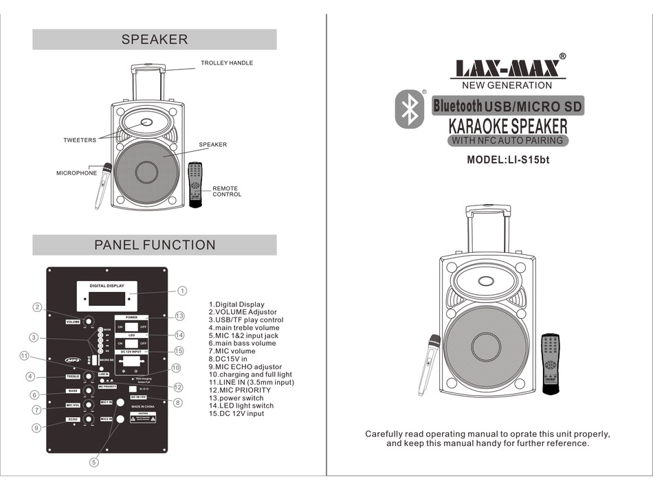 Lax Max New Generation Portable Sd Usb Digital Speaker - Best Digital