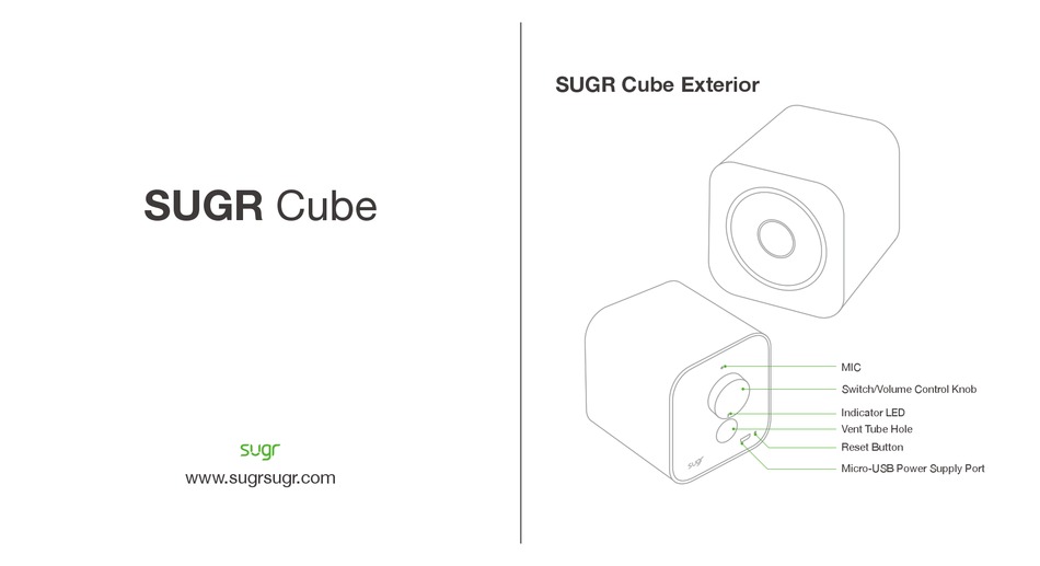 SUGR CUBE SPEAKER MANUAL ManualsLib