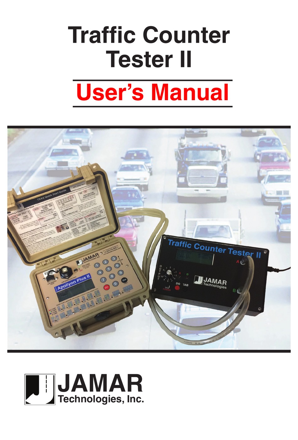 JAMAR TRAFFIC COUNTER TESTER II USER MANUAL Pdf Download ManualsLib