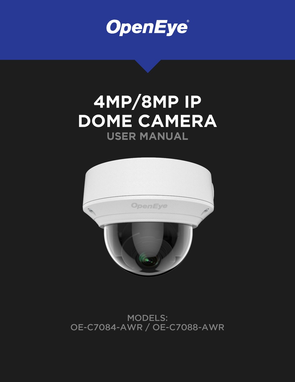 OPENEYE OEC7084AWR USER MANUAL Pdf Download ManualsLib