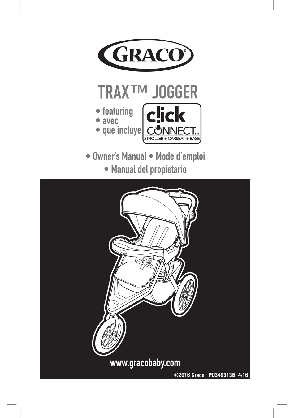 graco trax jogger