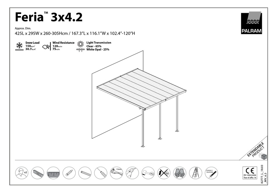 Palram Feria 3000 Patio Cover System Patio Ideas