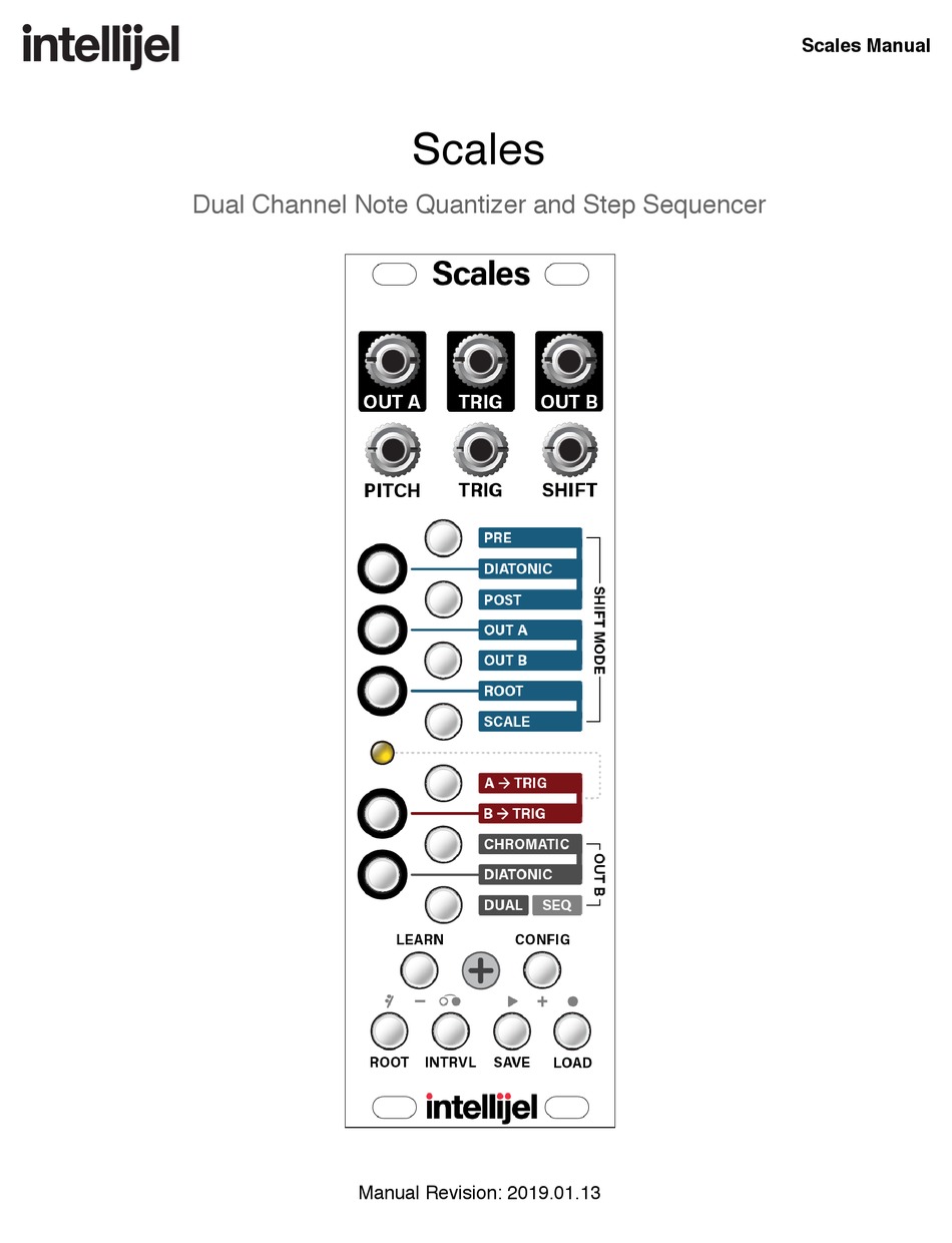 Load Mode - Intellijel Scales Manual [Page 30] | ManualsLib