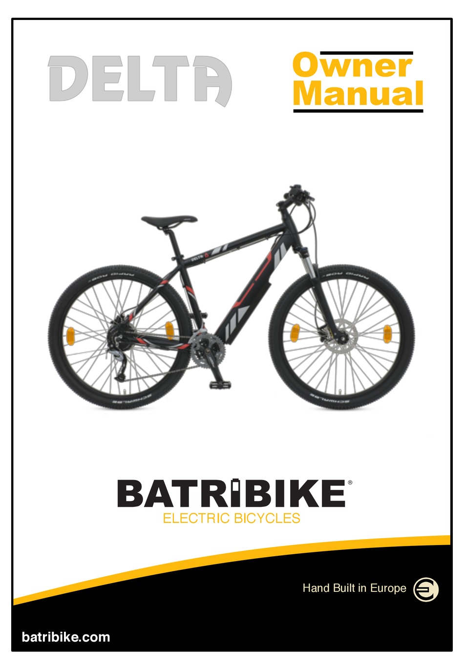 batribike delta electric mountain bike