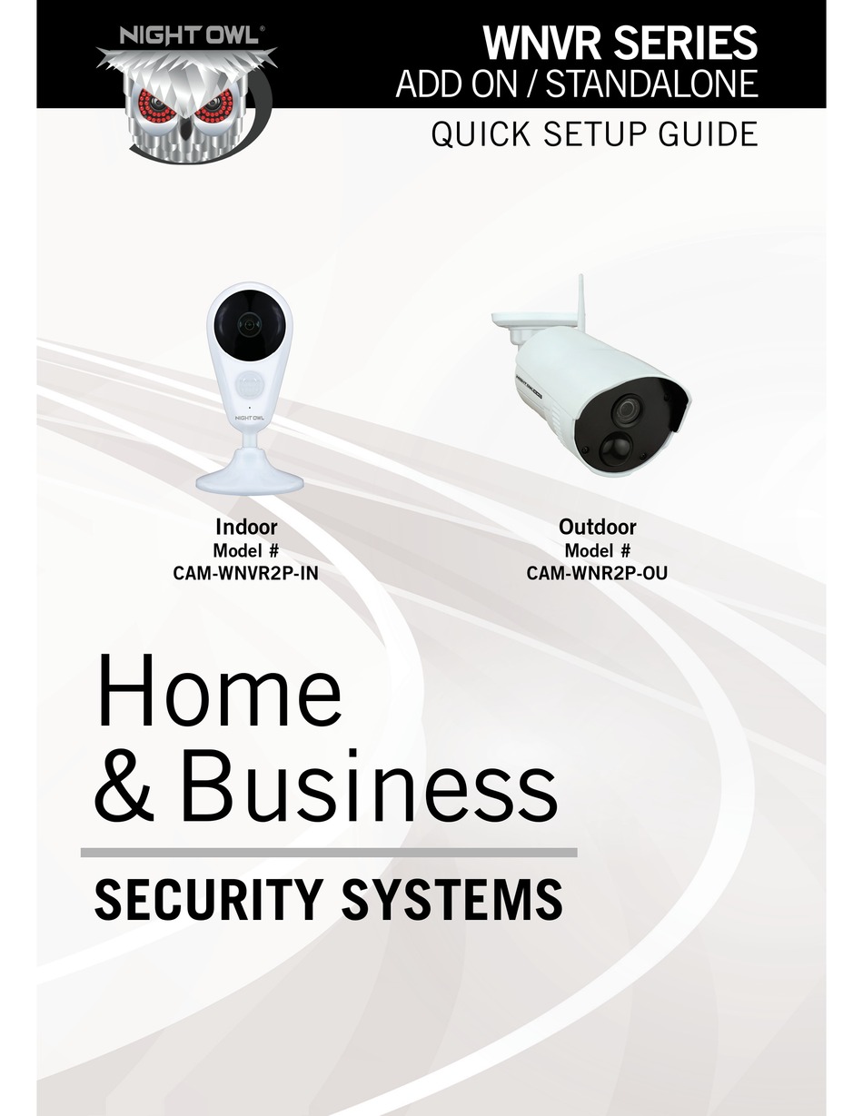 instruction manual for night owl security camera tv hook up