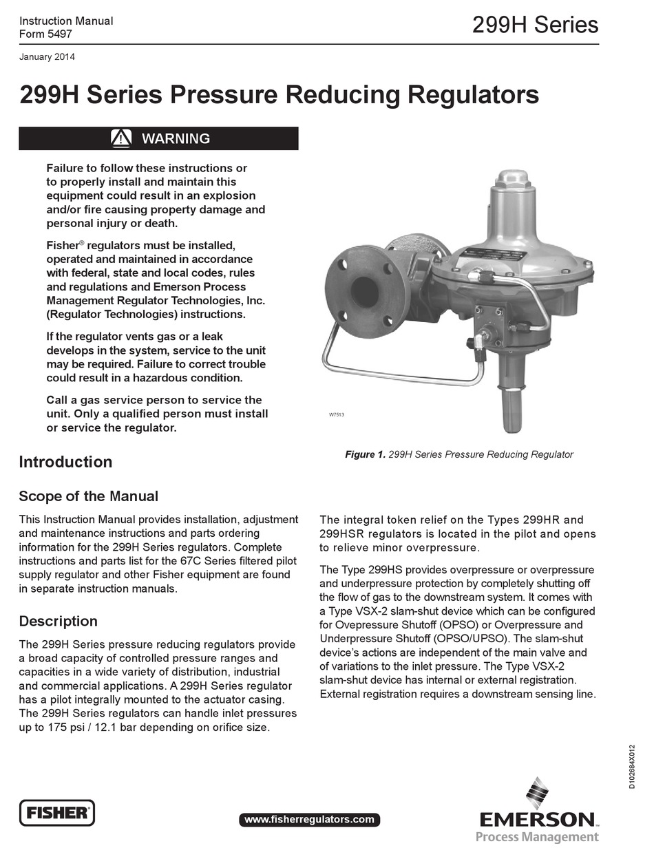 EMERSON FISHER 299H SERIES CONTROLLER INSTRUCTION MANUAL ManualsLib