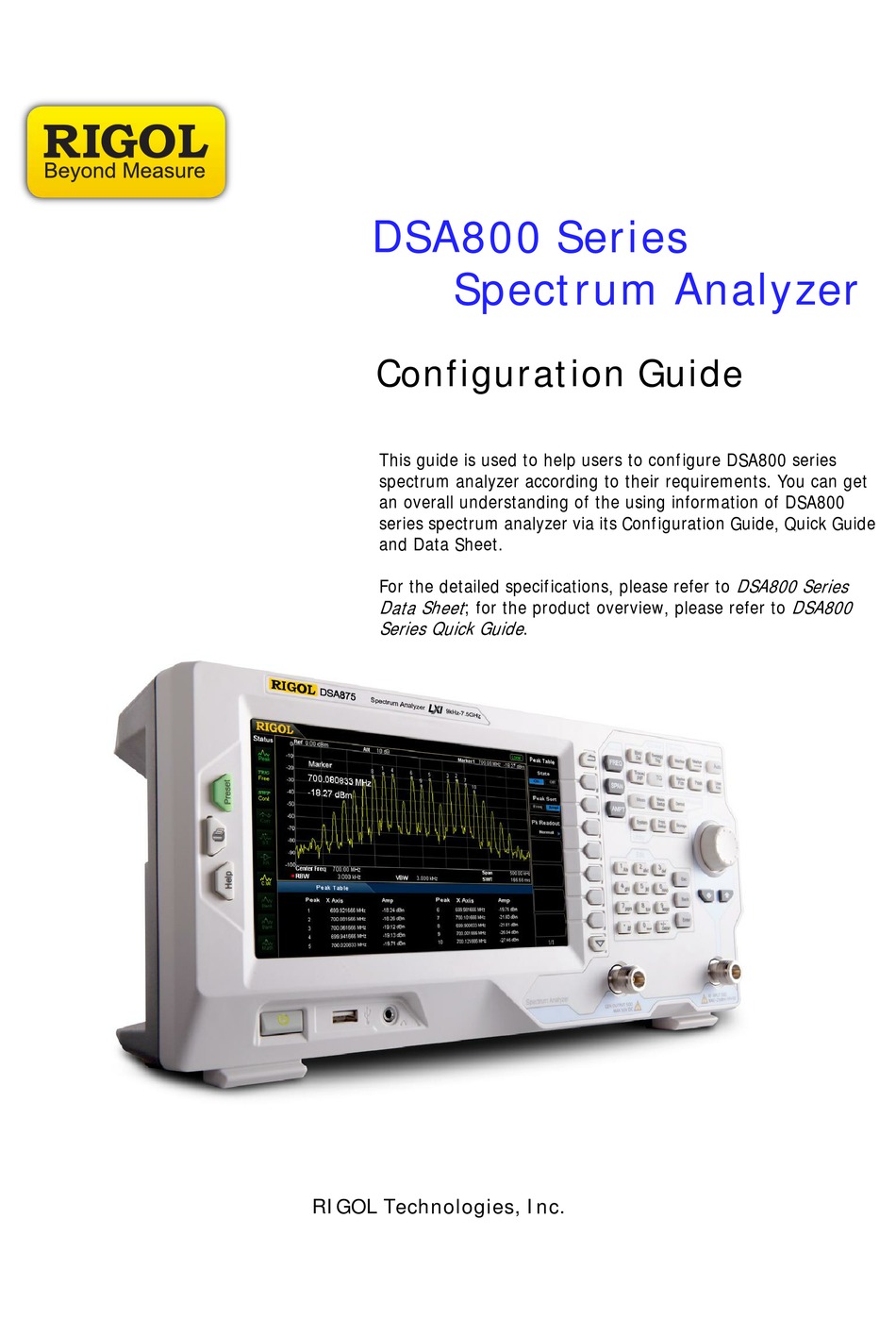 rigol ds5022m manual