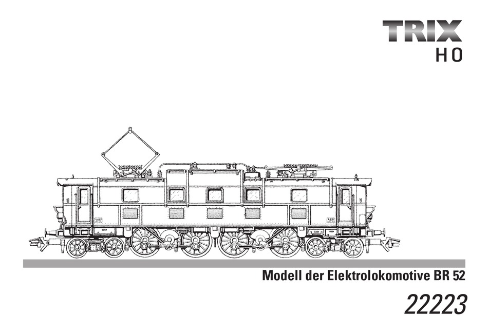 TRIX BR 52 MANUAL Pdf Download | ManualsLib