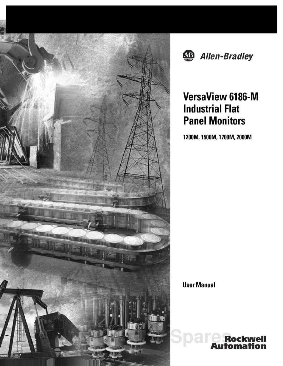 ALLEN-BRADLEY VERSAVIEW 1200M MONITOR USER MANUAL | ManualsLib