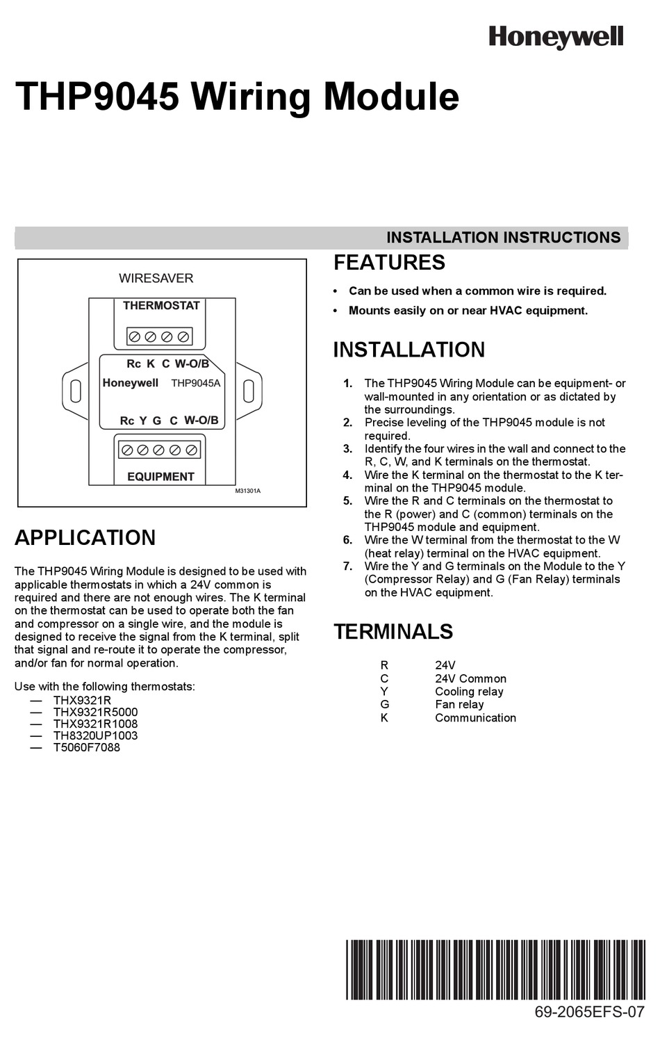 35 Honeywell Wire Saver Diagram - Wiring Diagram Online Source