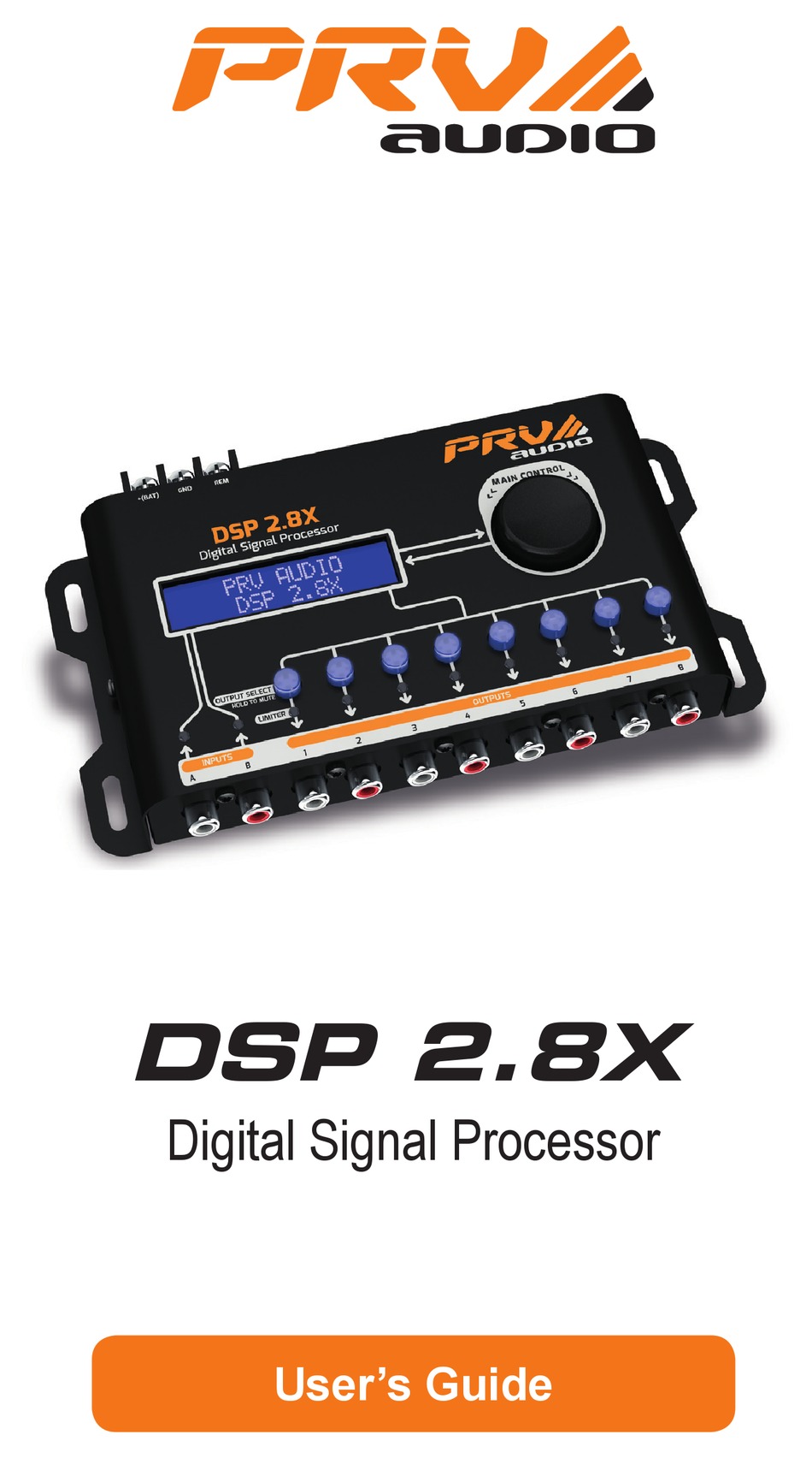 PRV AUDIO DSP 2.8X SIGNAL PROCESSOR USER MANUAL ManualsLib