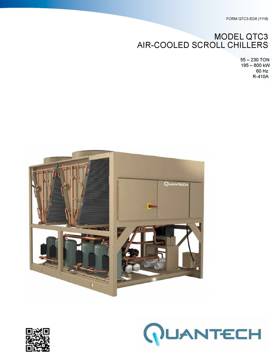 QUANTECH 3070TSE CHILLER MANUAL ManualsLib