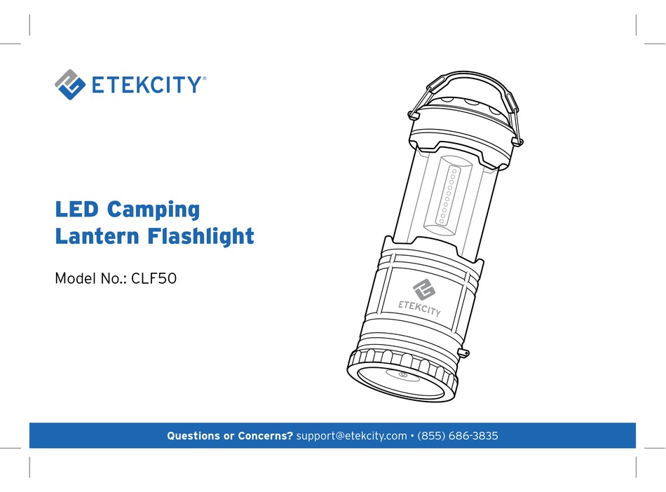 ETEKCITY CLF50 FLASHLIGHT MANUAL ManualsLib