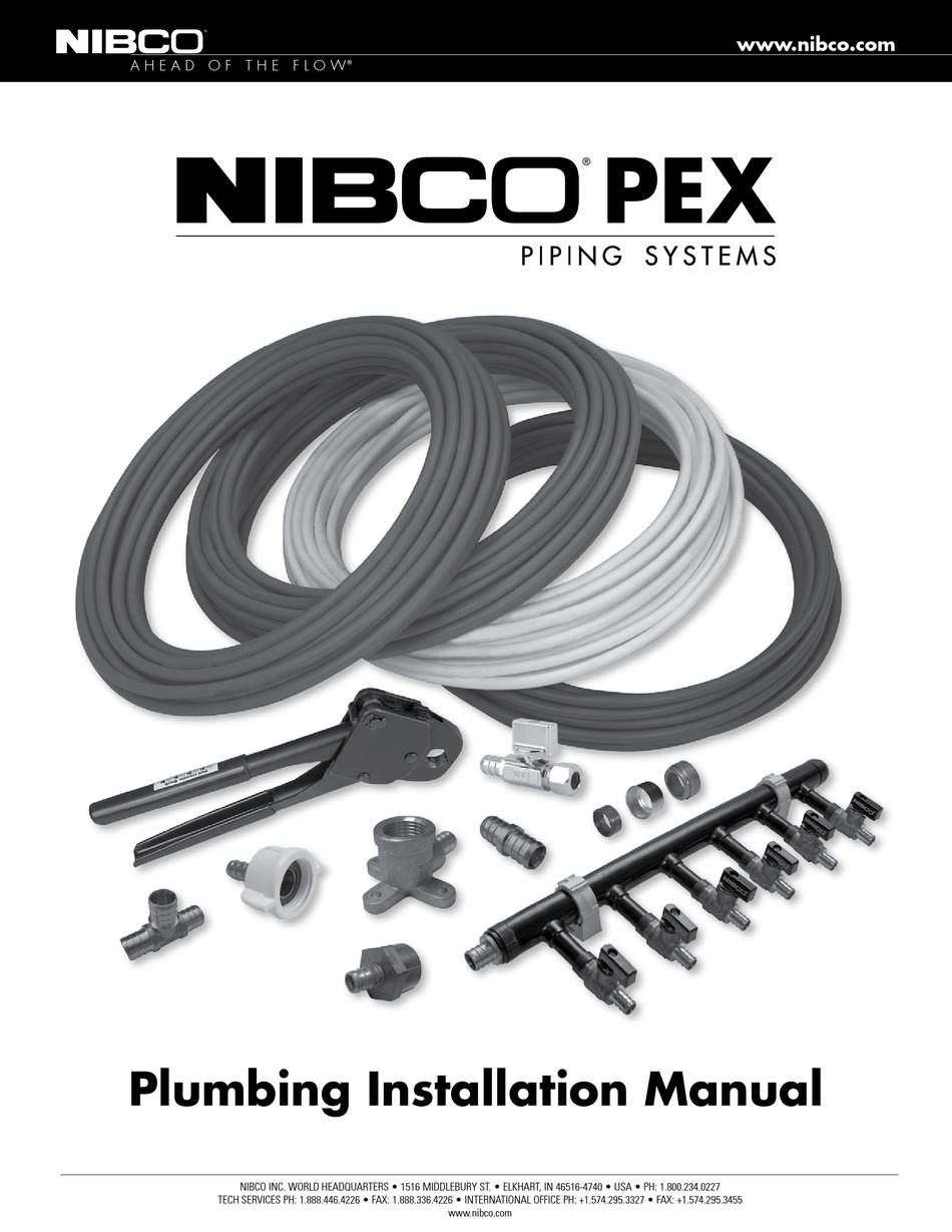 NIBCO PEX PLUMBING INSTALLATION MANUAL Pdf Download ManualsLib