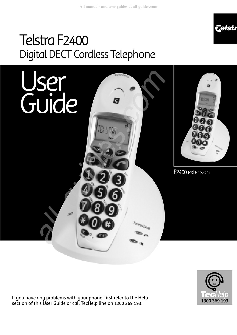 TELSTRA F2400 USER MANUAL Pdf Download | ManualsLib