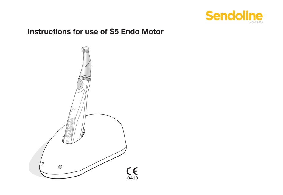 SENDOLINE S5 INSTRUCTIONS FOR USE MANUAL Pdf Download ManualsLib