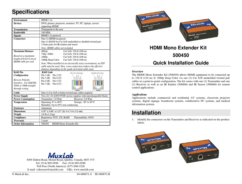 muxlab-500450-extender-quick-installation-manual-manualslib