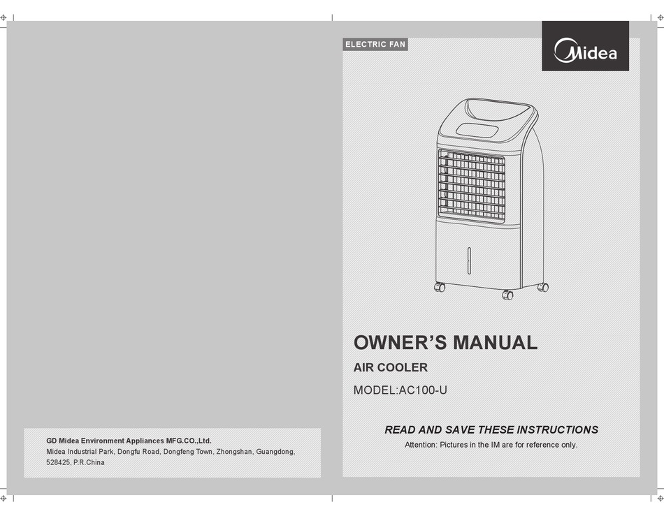 MIDEA AC100-U OWNER'S MANUAL Pdf Download | ManualsLib