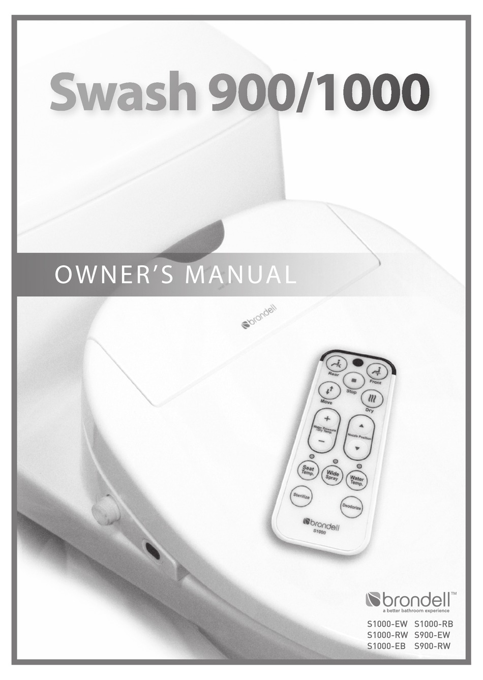 BRONDELL SWASH 1000 OWNER'S MANUAL Pdf Download | ManualsLib