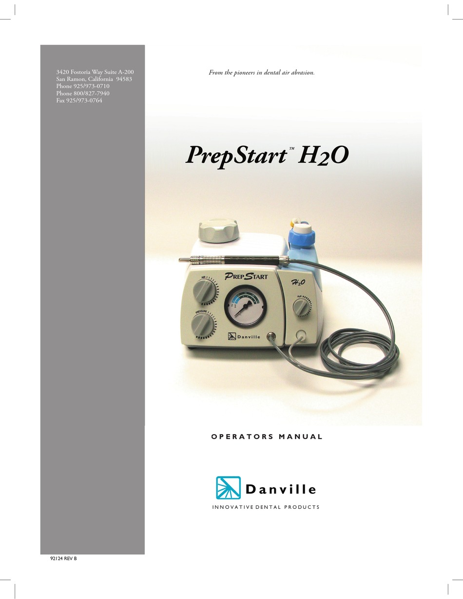 DANVILLE PREPSTART H2O OPERATOR