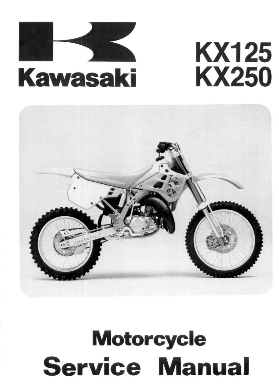 Rear Wheel Bearings and Seals Kawasaki KX125 1985 KX 125