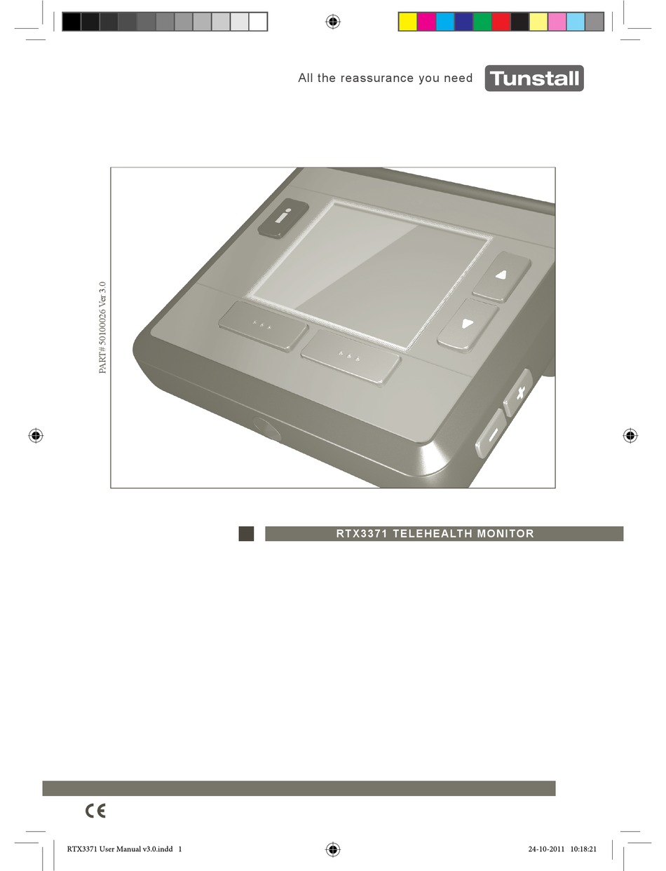 TUNSTALL RTX3371 INSTALLATION AND INSTRUCTIONS FOR USE Pdf Download ...