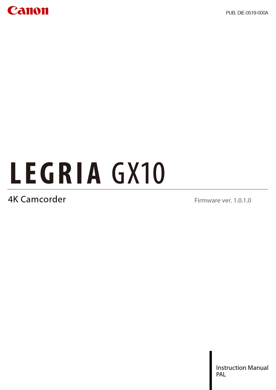 legria gx10