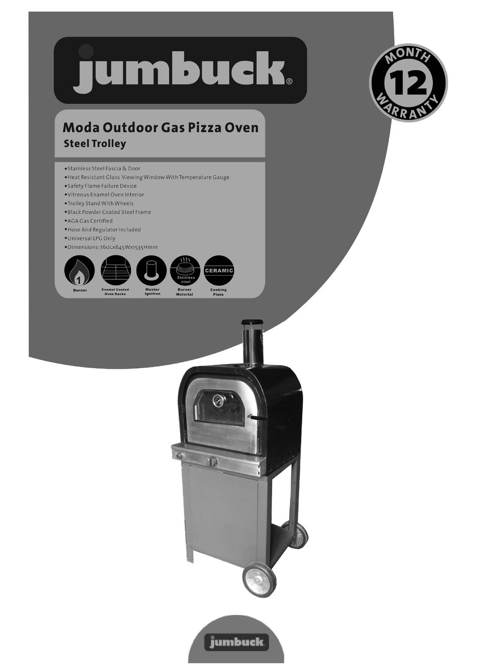 Jumbuck Moda Assembly Operation Instructions Pdf Download Manualslib