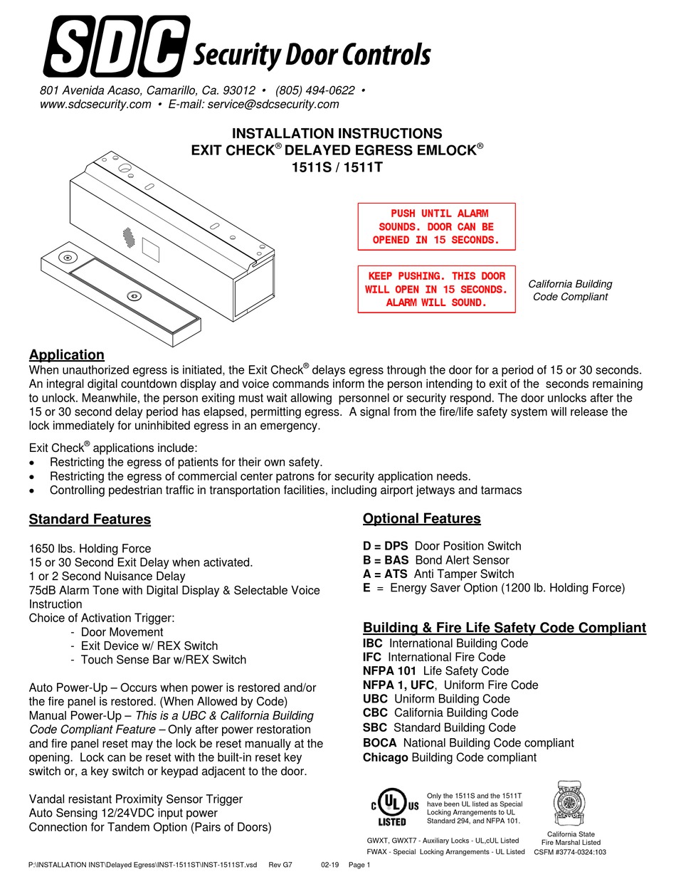 Sdc 1511s Installation Instructions Manual Pdf Download Manualslib Sdc 1511s Installation Instructions Manual Pdf Download Manualslib