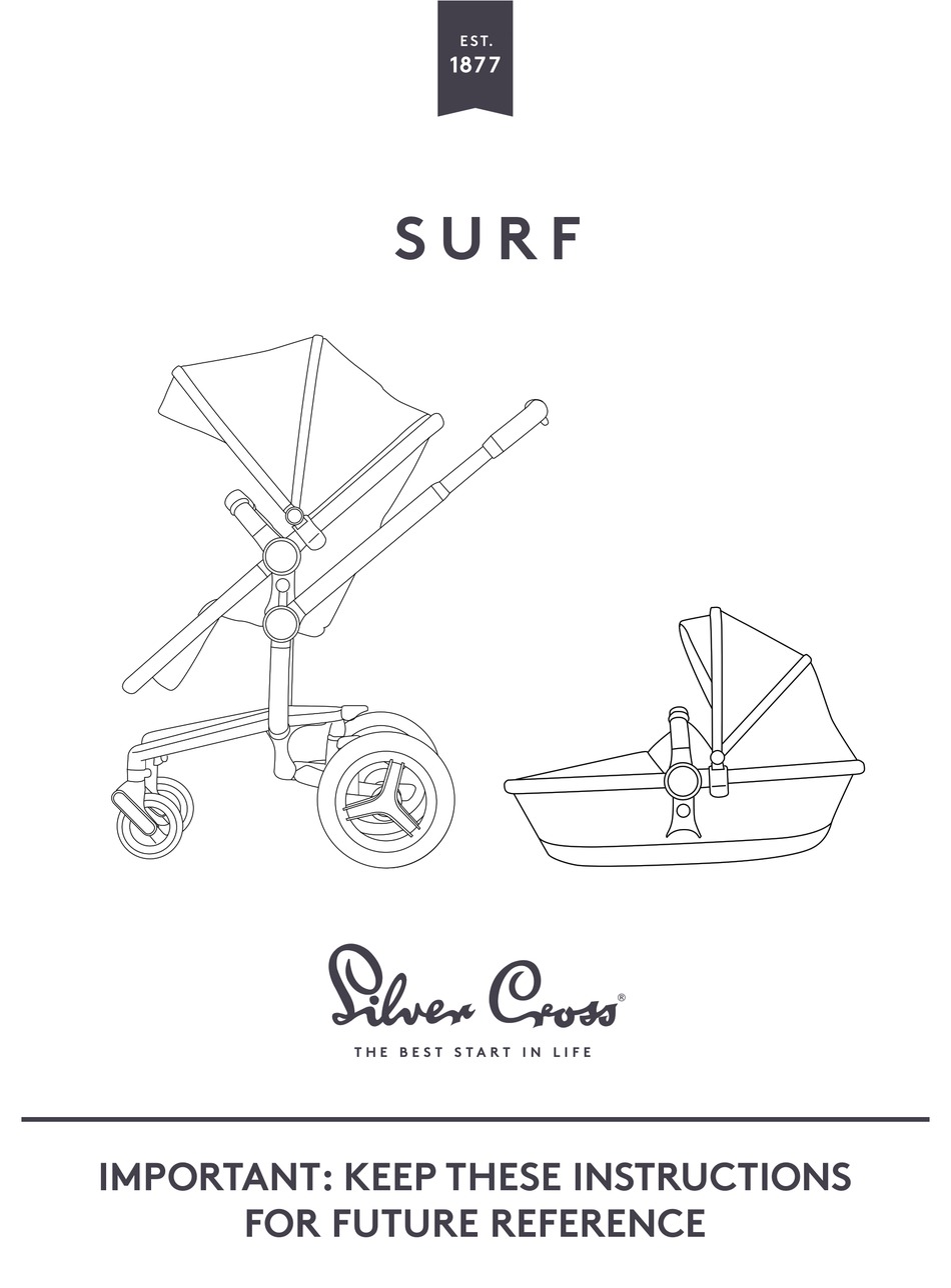 silver cross surf release button replacement