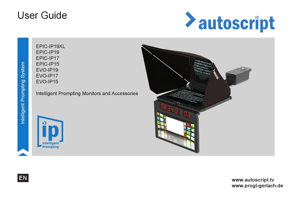 AUTOSCRIPT EPICIP19XL MONITOR USER MANUAL ManualsLib