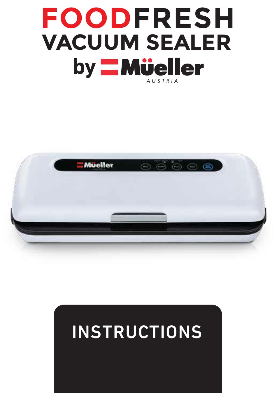 Mueller Vacuum Sealer Machine – mueller_direct