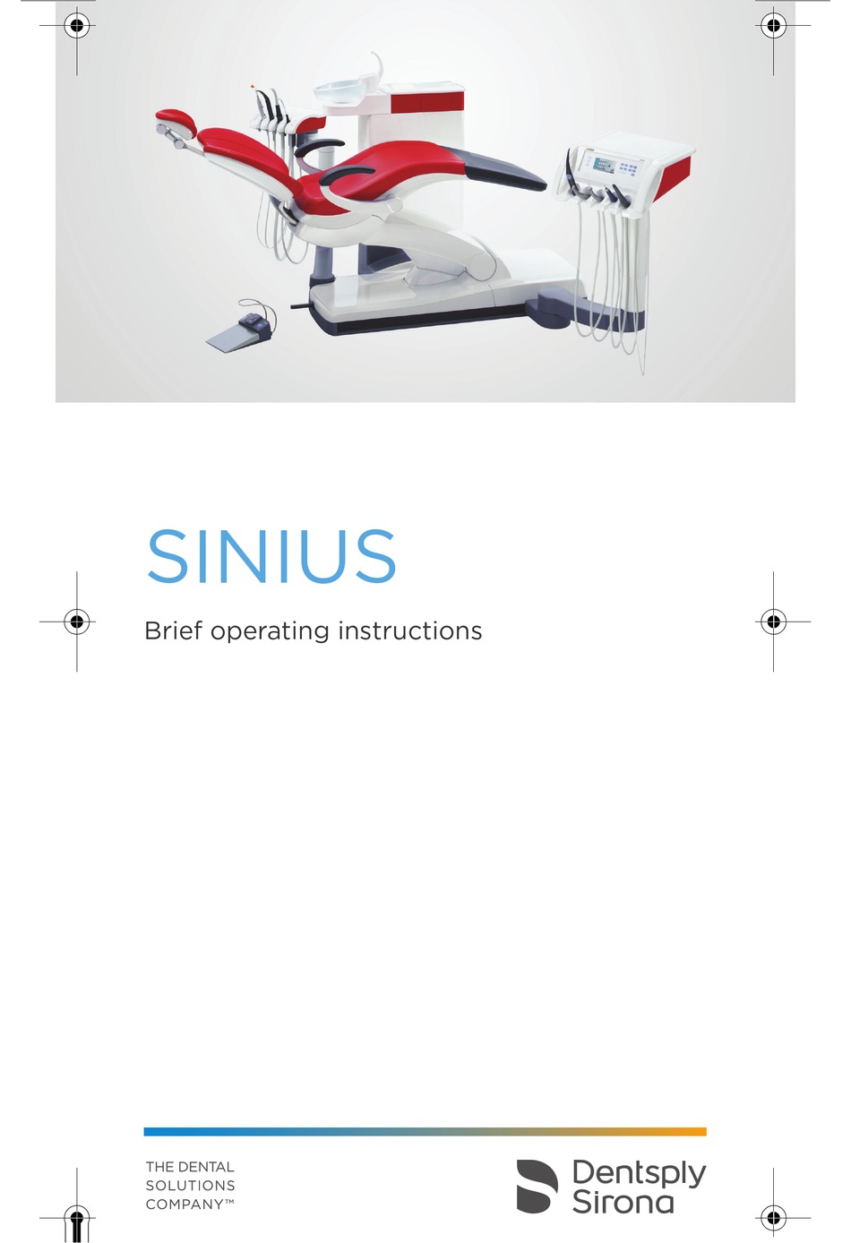 DENTSPLY SIRONA SINIUS BRIEF OPERATING INSTRUCTIONS Pdf Download