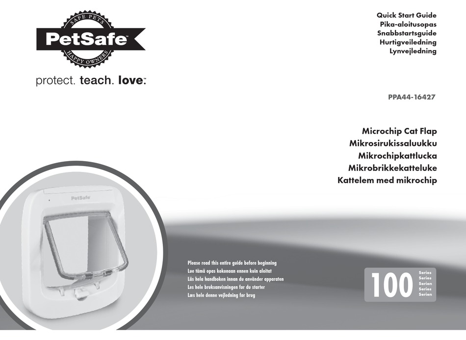 PETSAFE 100 SERIES QUICK START MANUAL Pdf Download ManualsLib