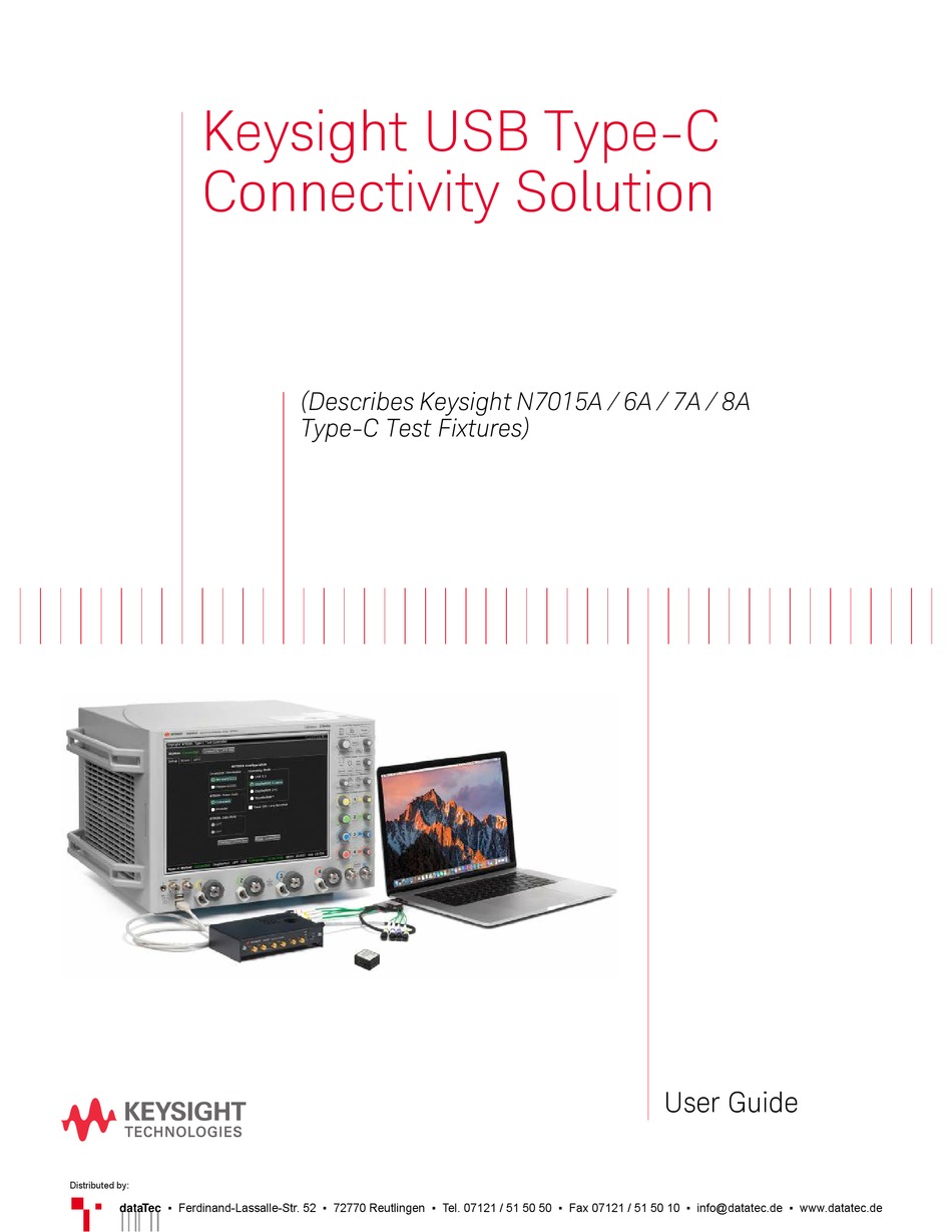 KEYSIGHT TECHNOLOGIES N7015A USER MANUAL Pdf Download ManualsLib