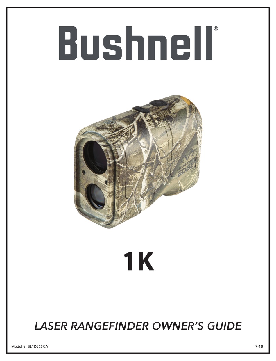BUSHNELL 1K OWNER'S MANUAL Pdf Download ManualsLib