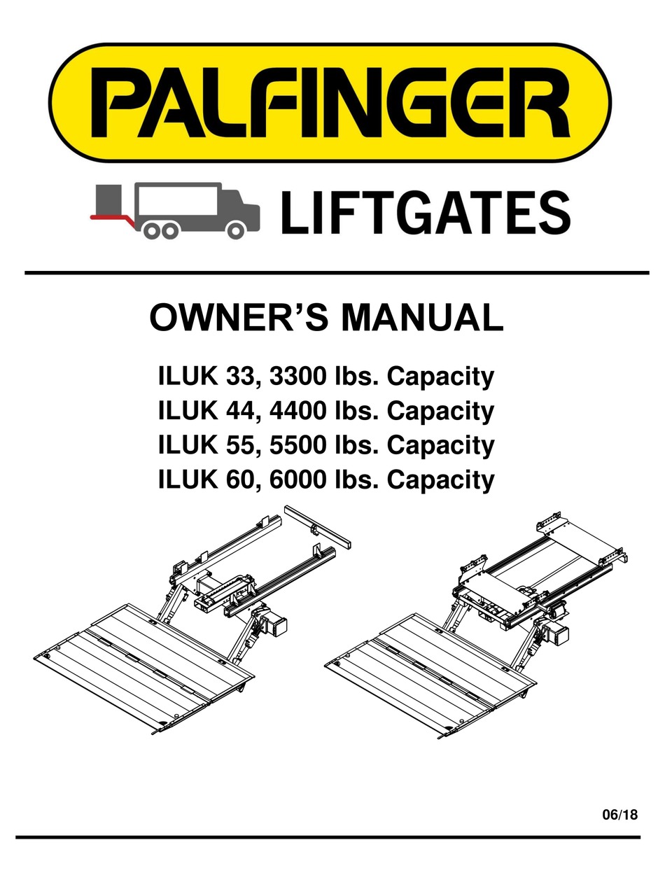 PALFINGER ILUK 33 LIFTING SYSTEM OWNER'S MANUAL ManualsLib