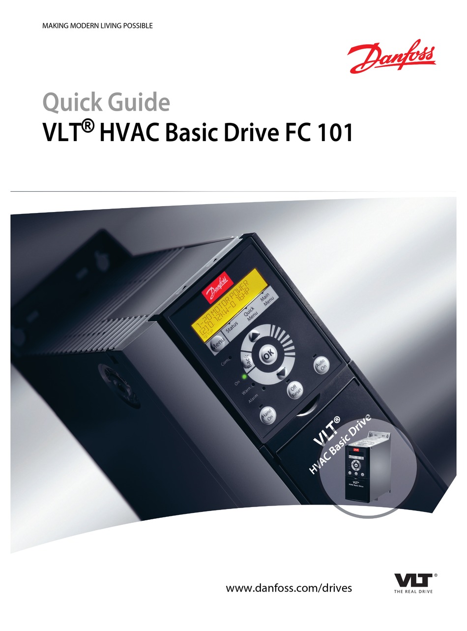 DANFOSS VLT HVAC BASIC DRIVE FC 101 QUICK MANUAL Pdf Download | ManualsLib