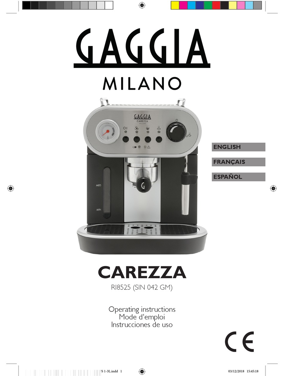 Cafetera Gaggia Milano La Decisa | Gaggia Milano Cafetera