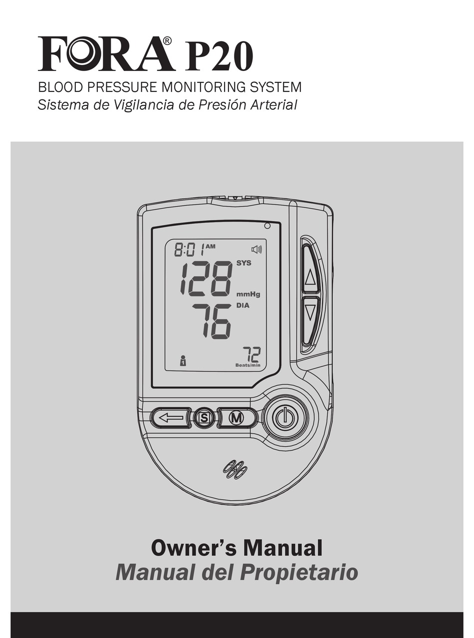 fora p20 blood pressure monitor