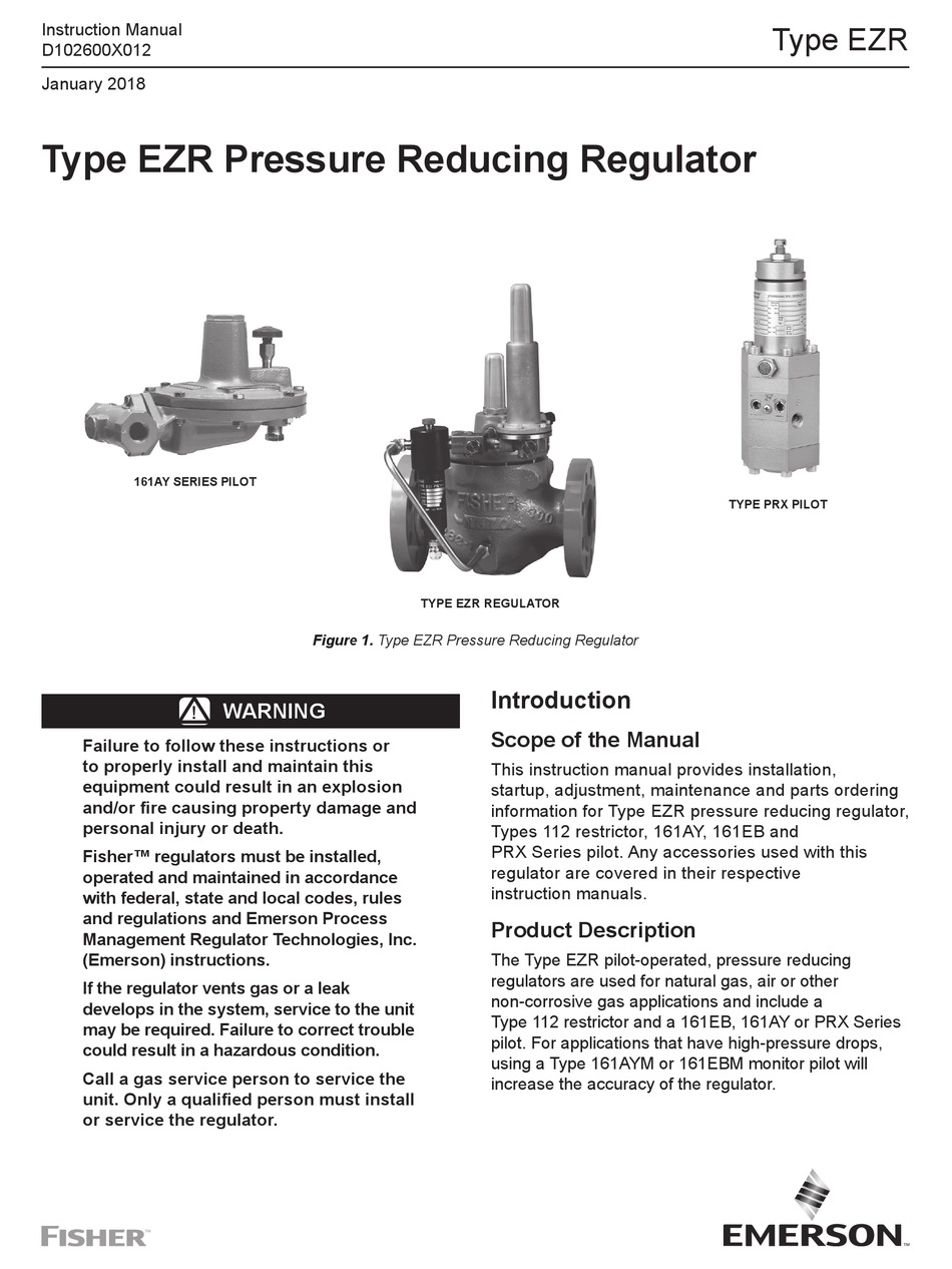 FISHER EZR SERIES CONTROLLER INSTRUCTION MANUAL ManualsLib