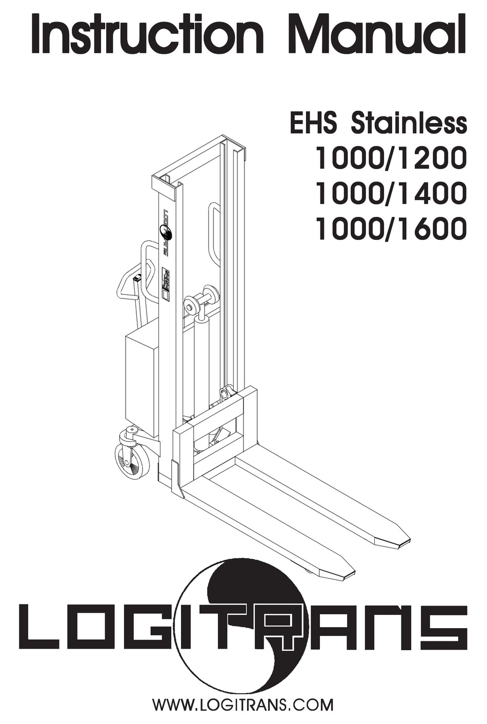 Logitrans Ehs Stainless 1000 1400 Instruction Manual Pdf Download Manualslib