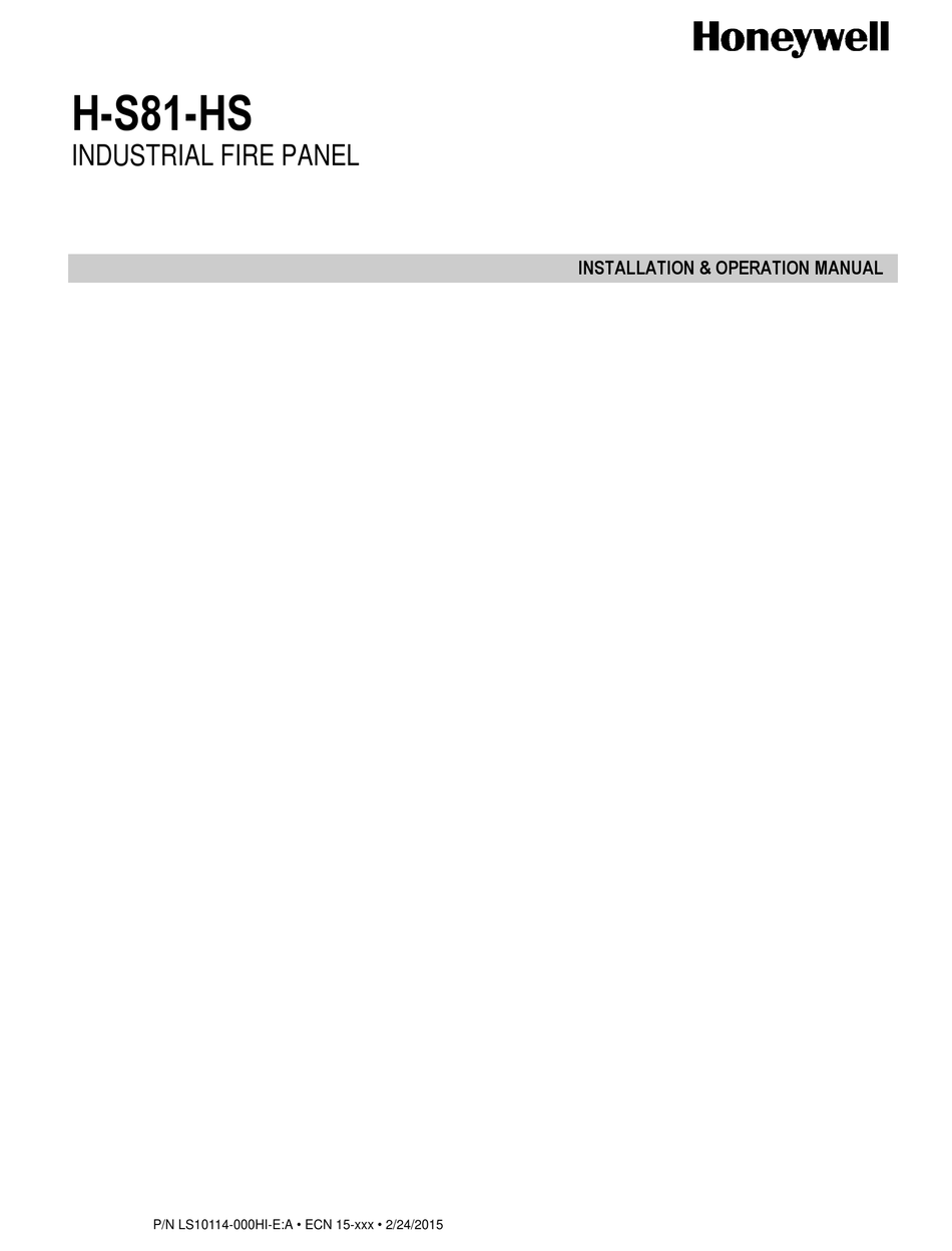 honeywell plc programming manual