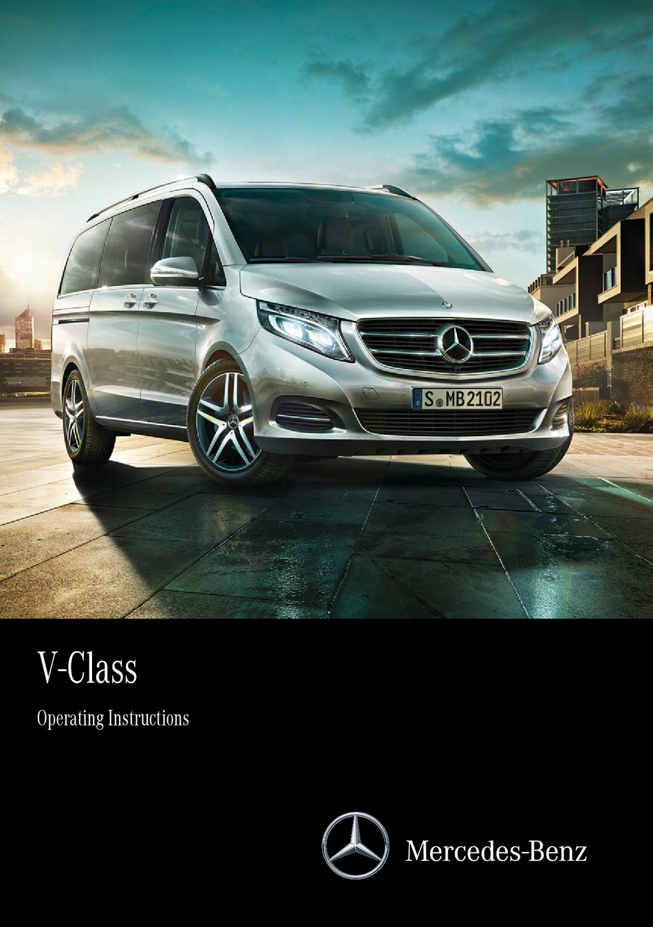 Mercedes Benz V Class Series 15 Operating Instructions Manual Pdf Download Manualslib